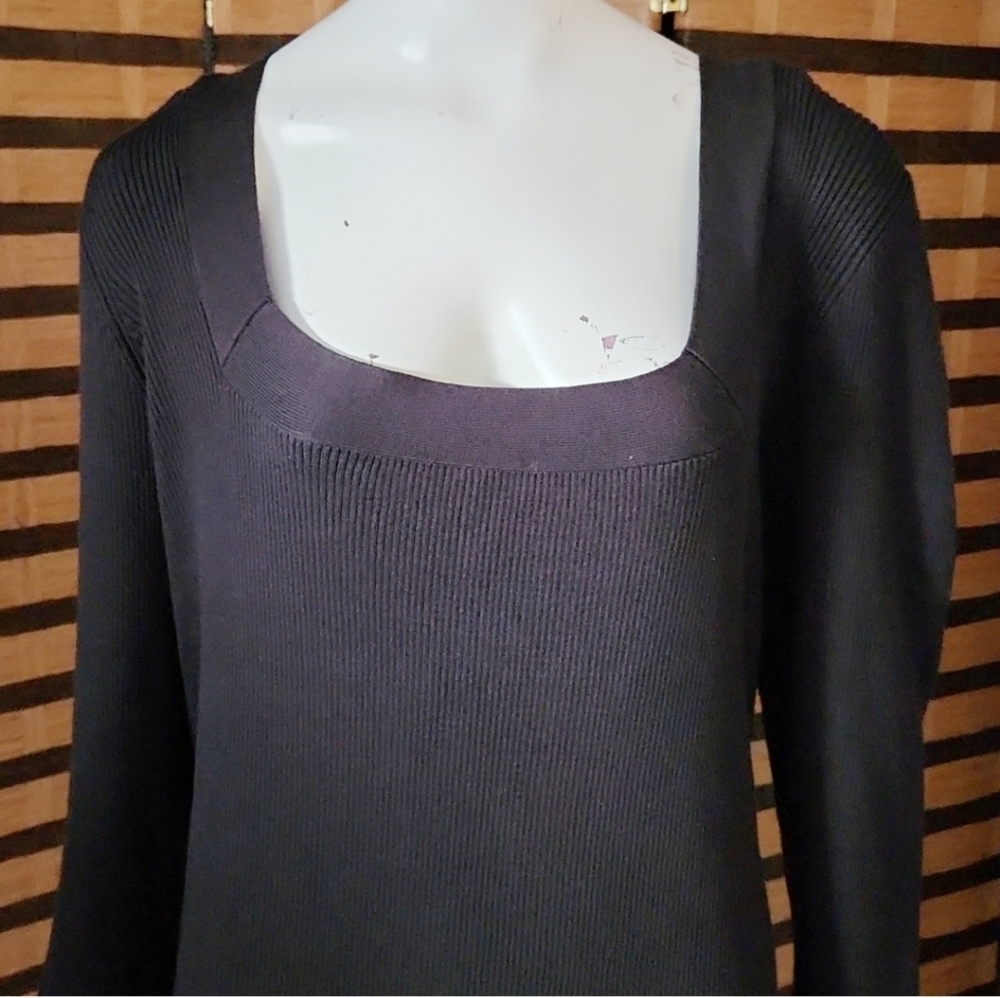 NWT! Lane Bryant ribbed stretch boat neck